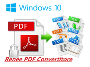 Renee PDF Convertitore_trasformare PDF in word windows 10