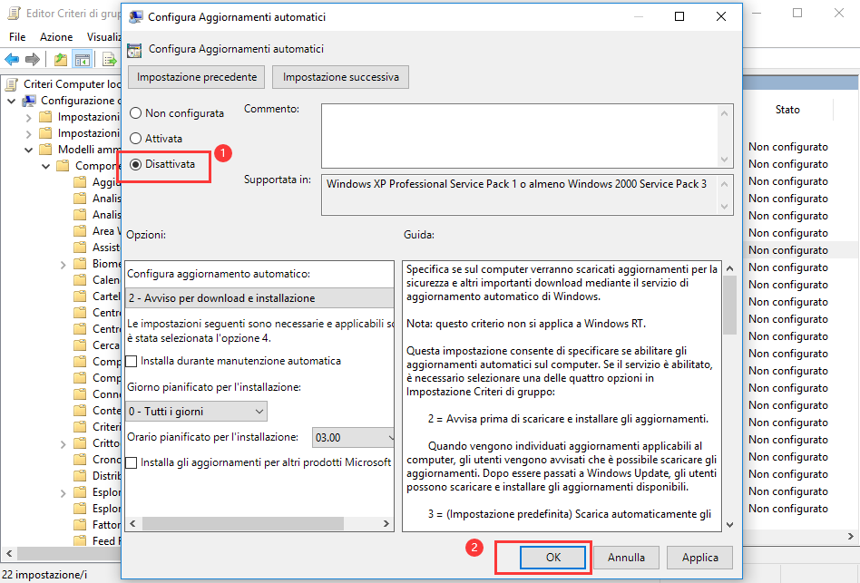 Come interrompere l'aggiornamento Windows in corso? - Rene.E Laboratory